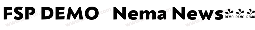 FSP DEMO   Nema News字体转换